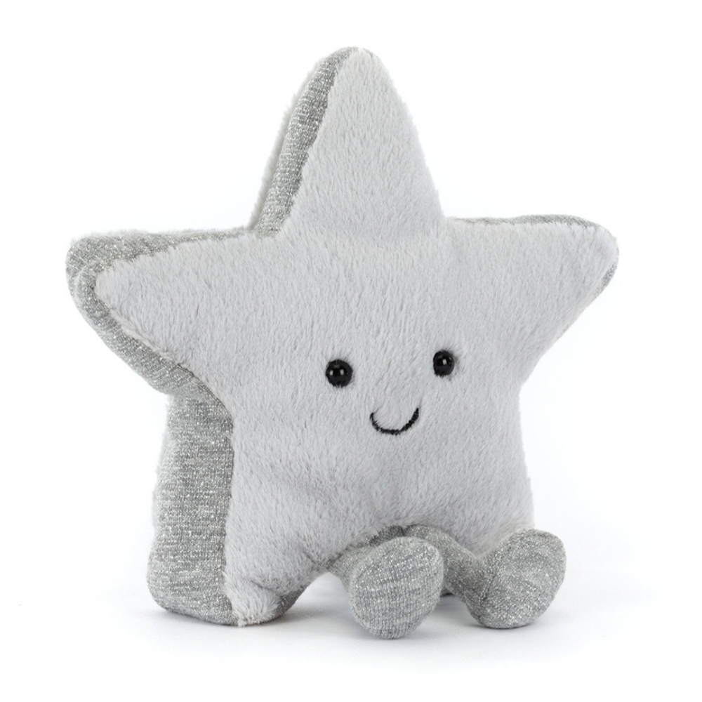 Jellycat Amuseables Silver Star Plush